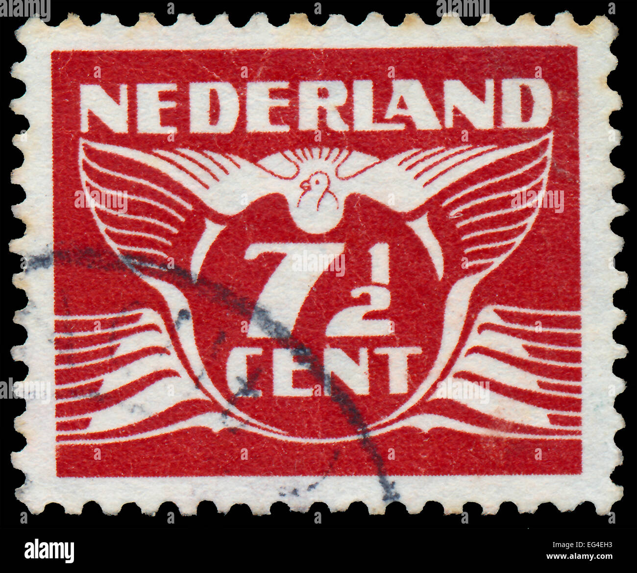 NETHERLANDS CIRCA 1941 A stamp printed in Netherlands shows