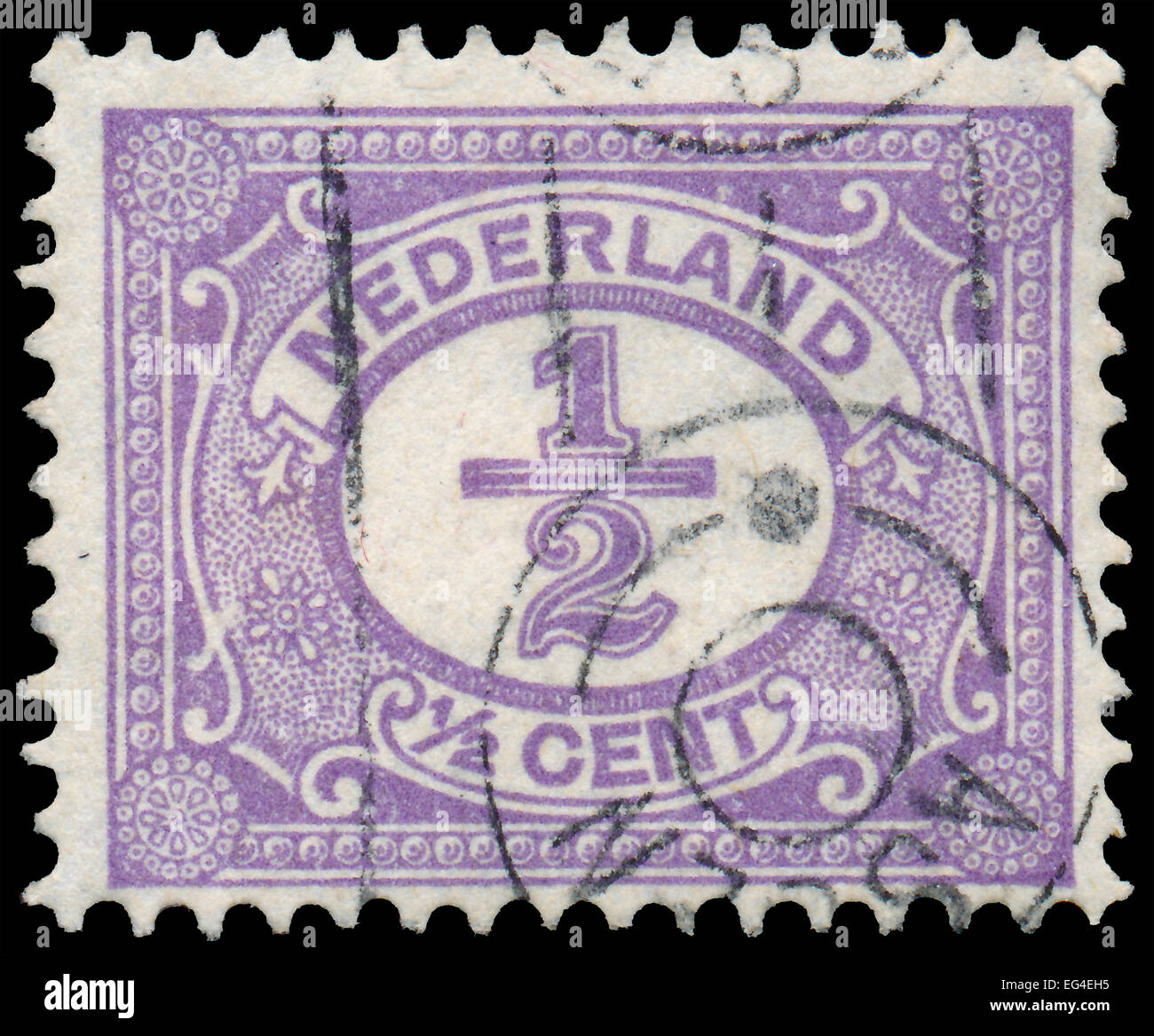 NETHERLANDS CIRCA 1899 A stamp printed in the Netherlands, shows the