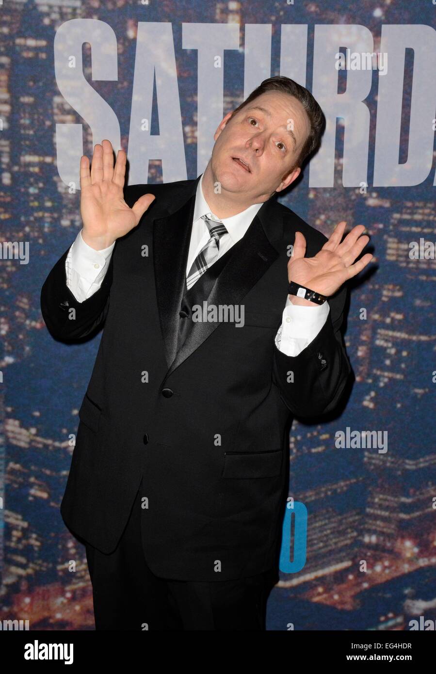 New York, NY, USA. 15th Feb, 2015. Jeff Richards at arrivals for