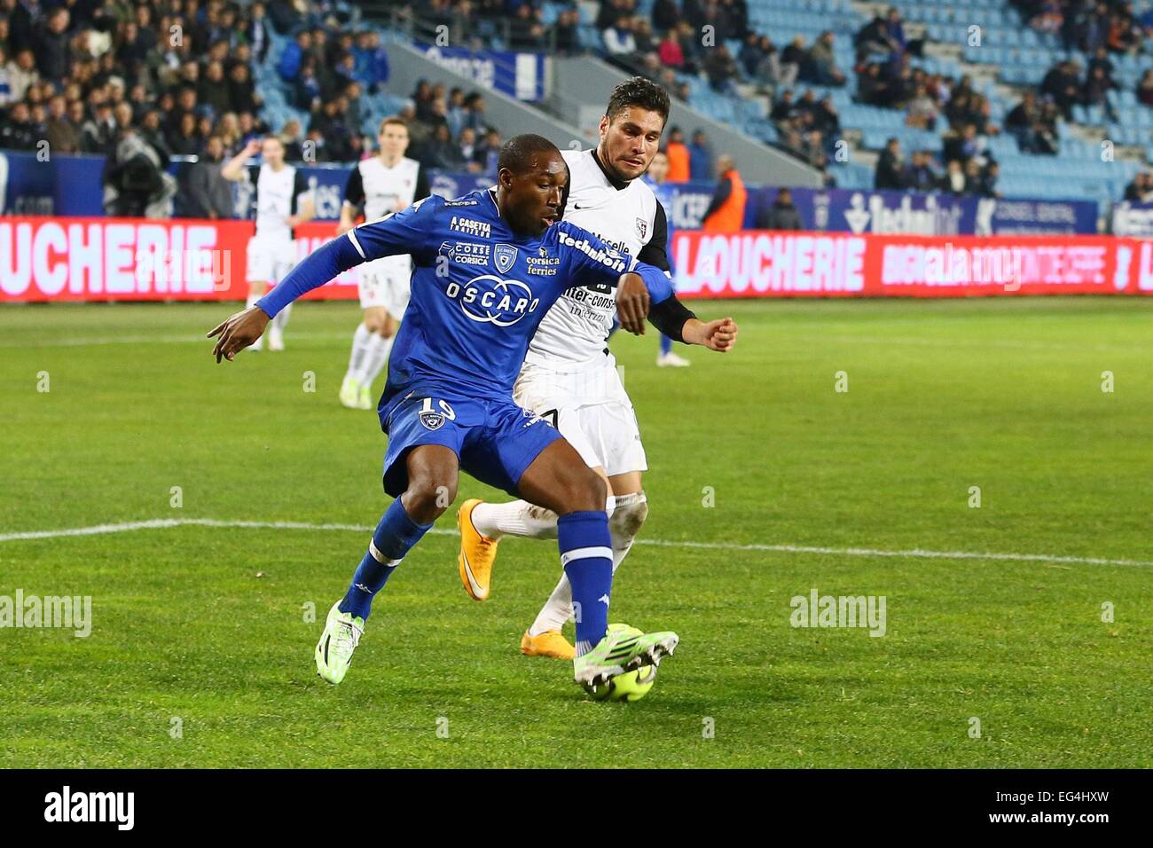 Giovanni SIO - 07.02.2015 - Bastia/Metz - 24eme journee de Ligue 1.Photo : Michel Maestracci/Icon Sport Stock Photo