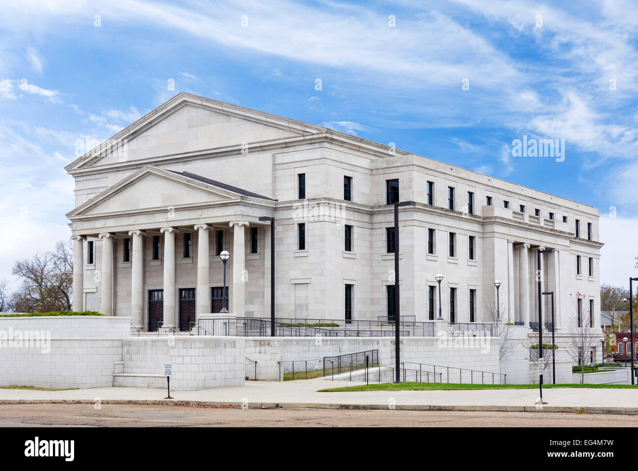 The State Supreme Court Building, High Street, Jackson, Mississippi, USA Stock Photo
