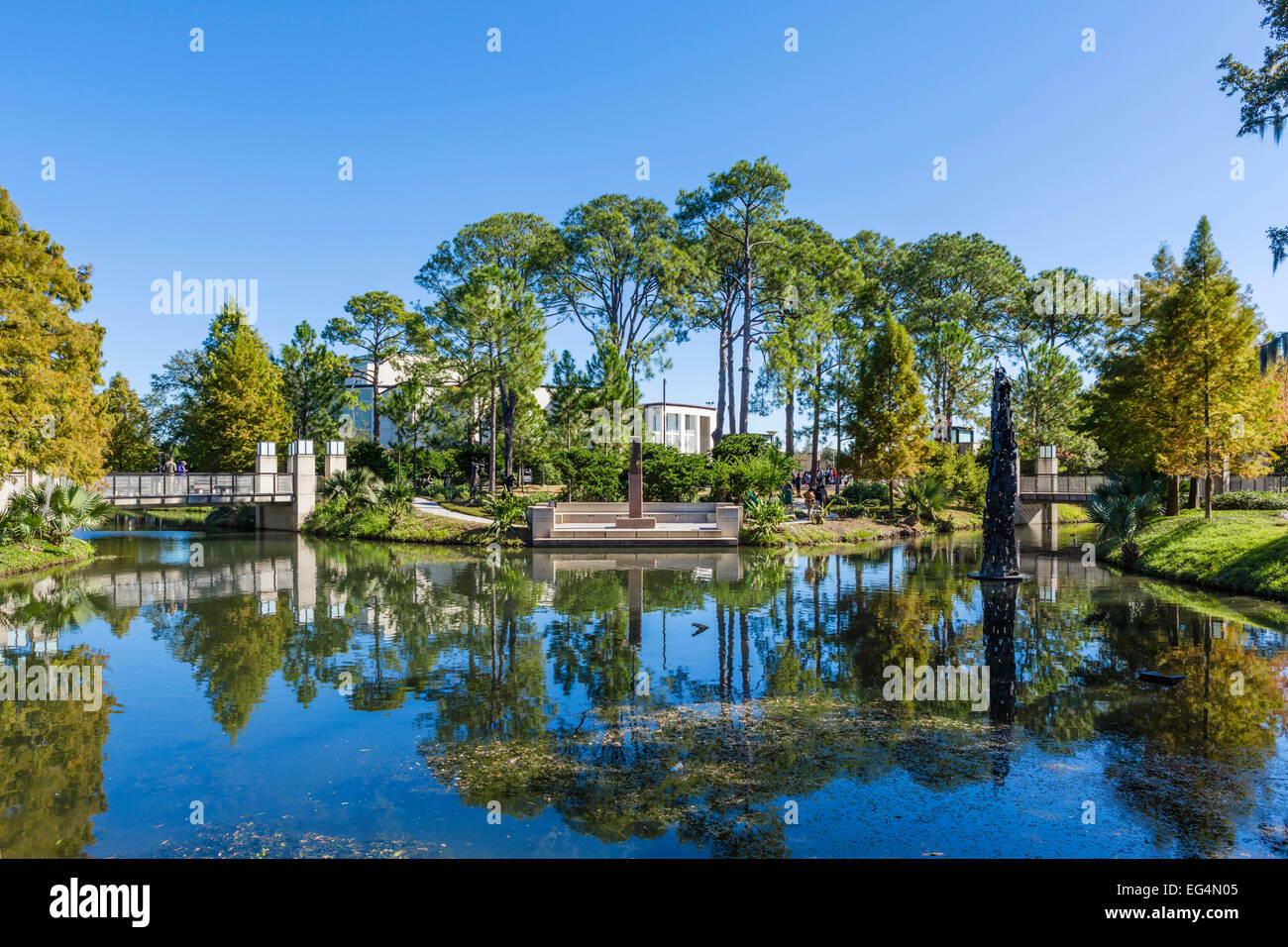 The Sculpture Garden, New Orleans Museum of Art, New Orleans, Lousiana, USA Stock Photo