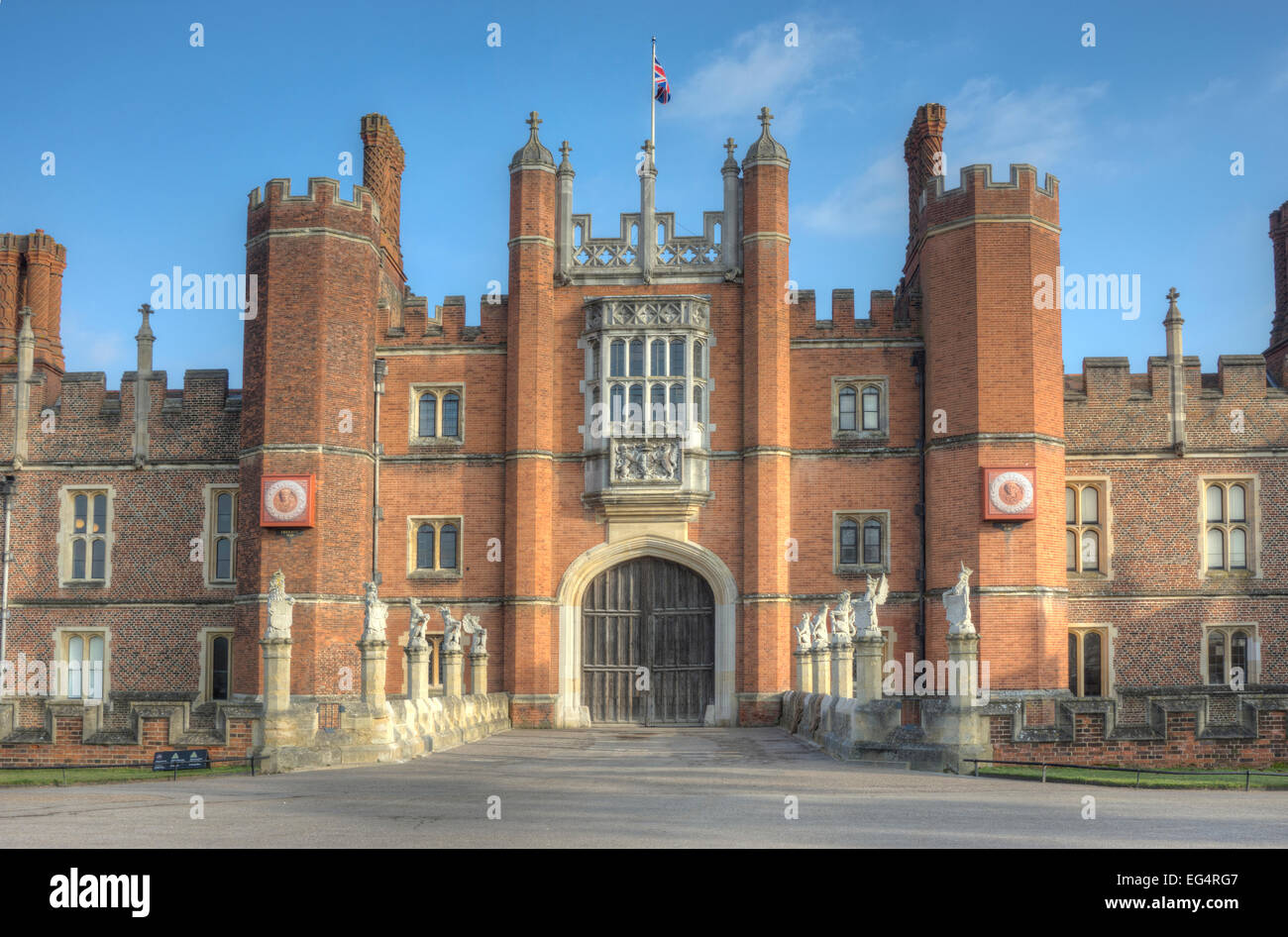 Hampton Court Palace   England Stock Photo