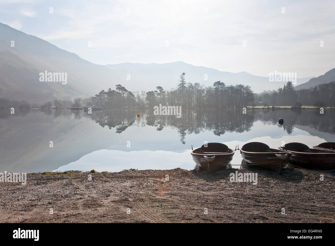 Ullswater Rowing Boats, Lake District, Cumbria UK Stock Photo Alamy