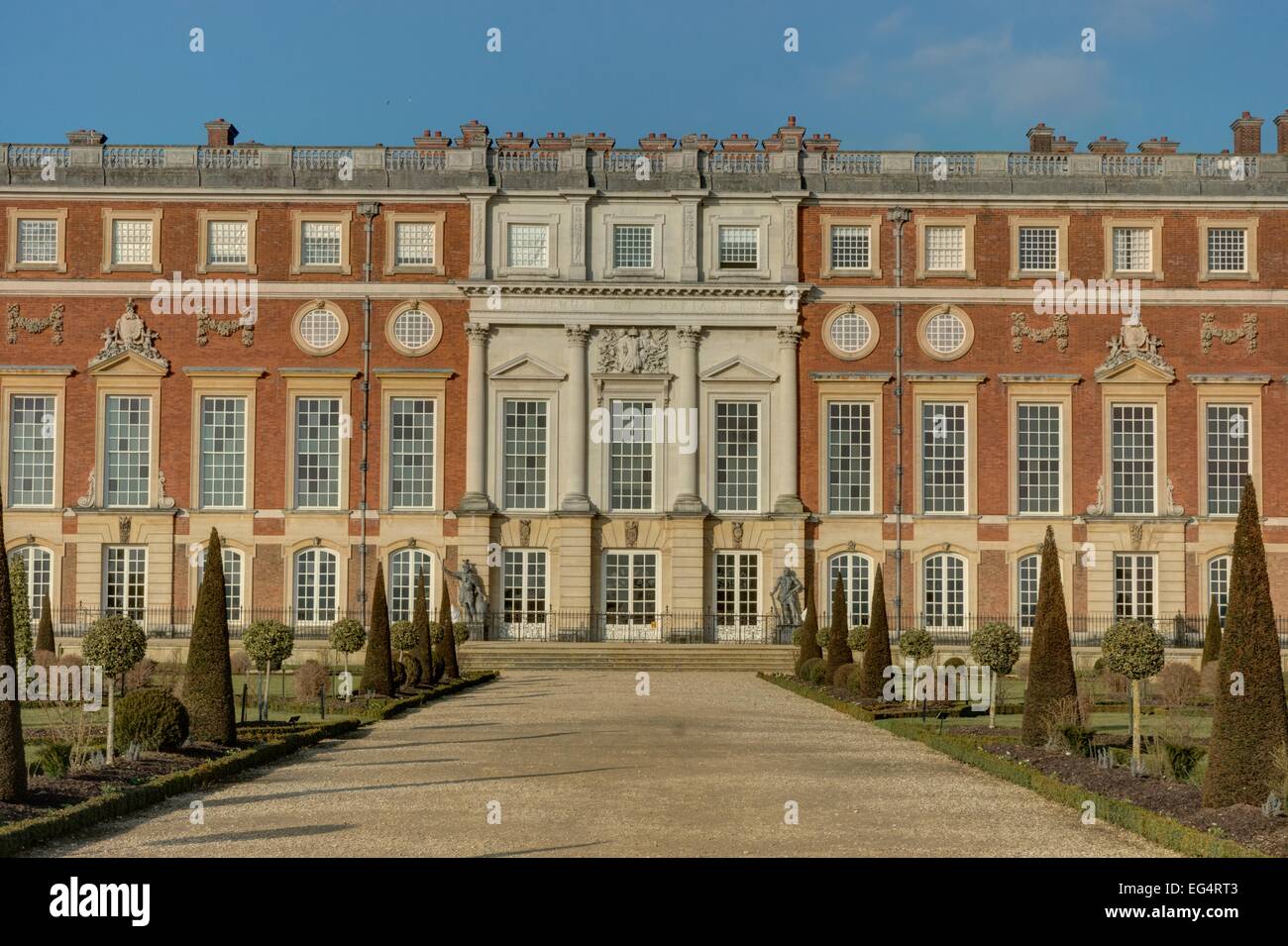 Hampton Court Palace   England Stock Photo