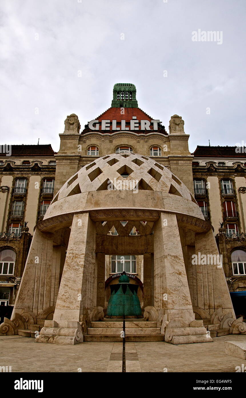 Gellert hotet in Budapest  Hungary Stock Photo