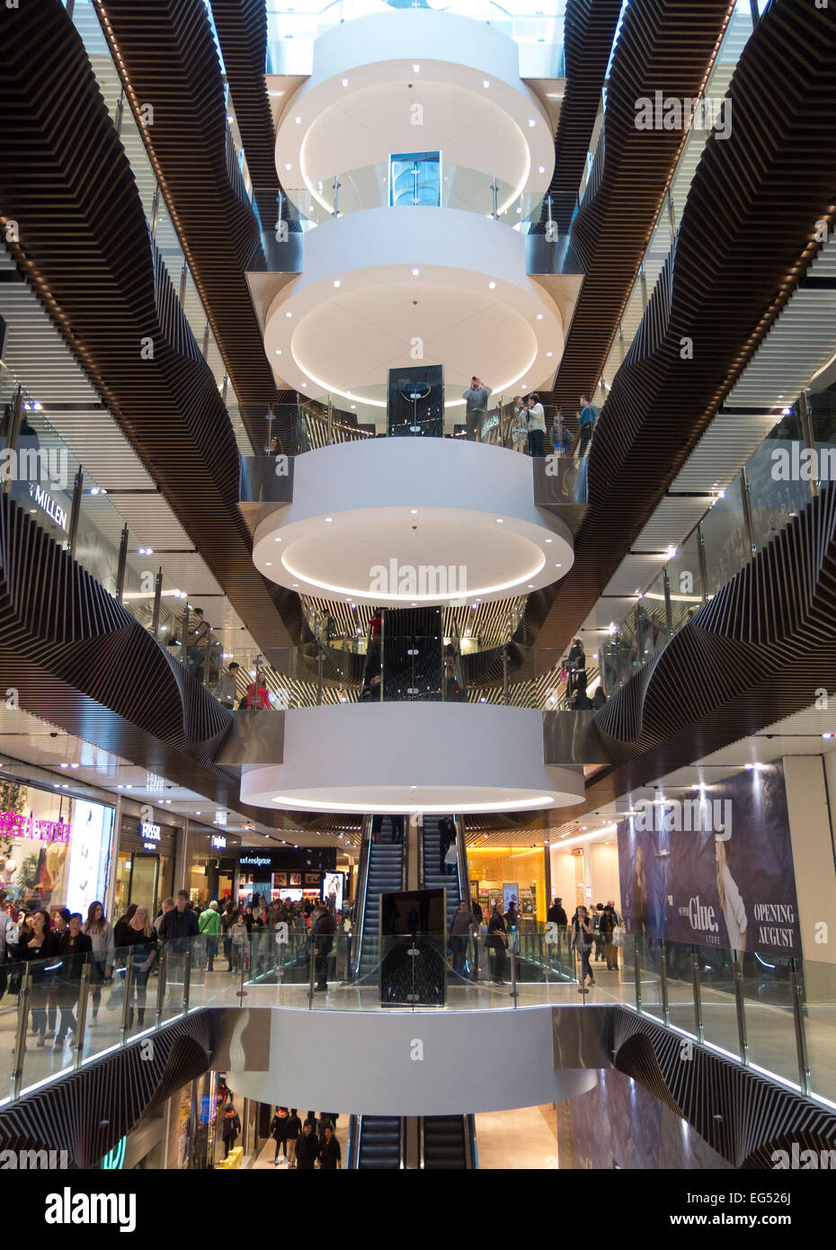 Emporium Melbourne Shopping Centre Stock Photo Alamy