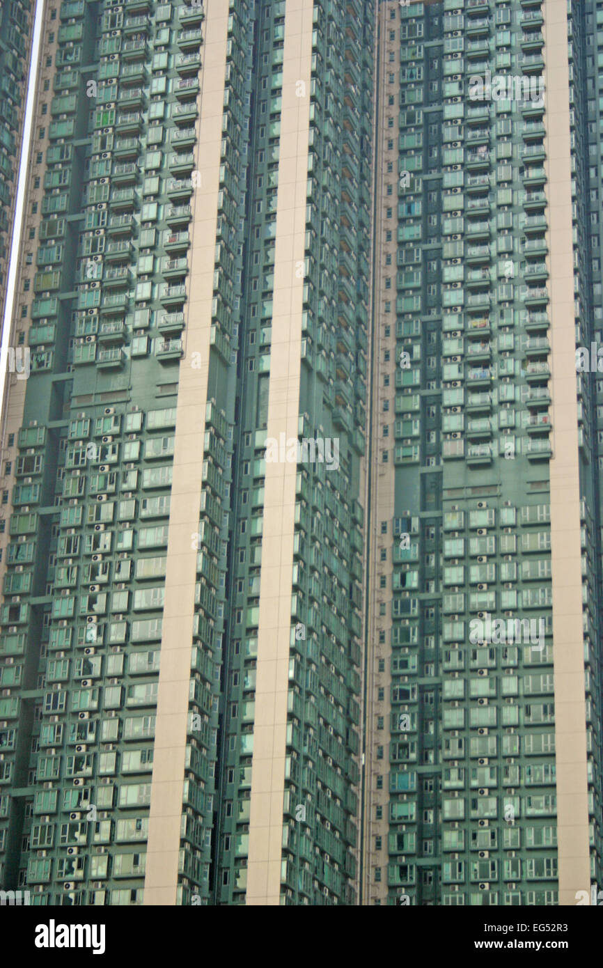 Highrise apartments on Lantau Island, Hong Kong Stock Photo Alamy