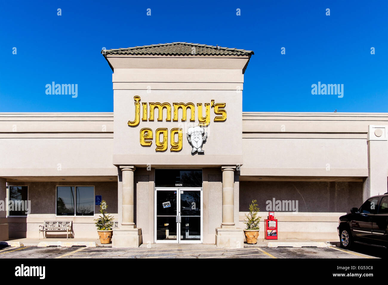 Jimmy's Egg, a restaurant mainly noted for its great breakfasts, but