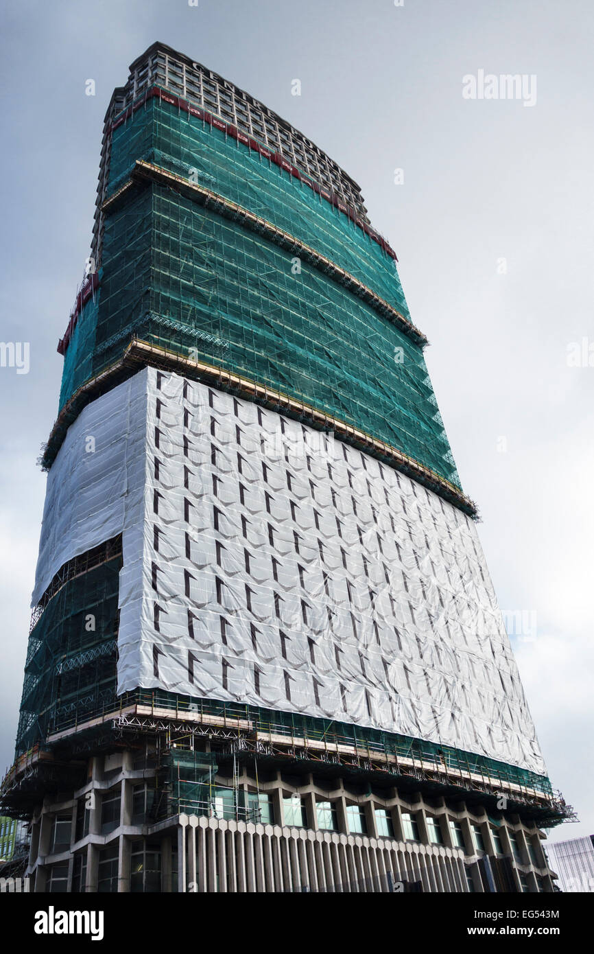 Centre Point tower, Central London, UK. Currently undergoing