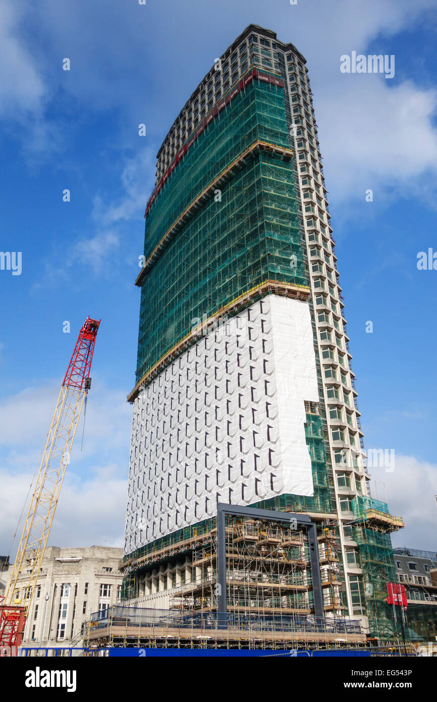 Centre Point tower, Central London, UK. Currently undergoing