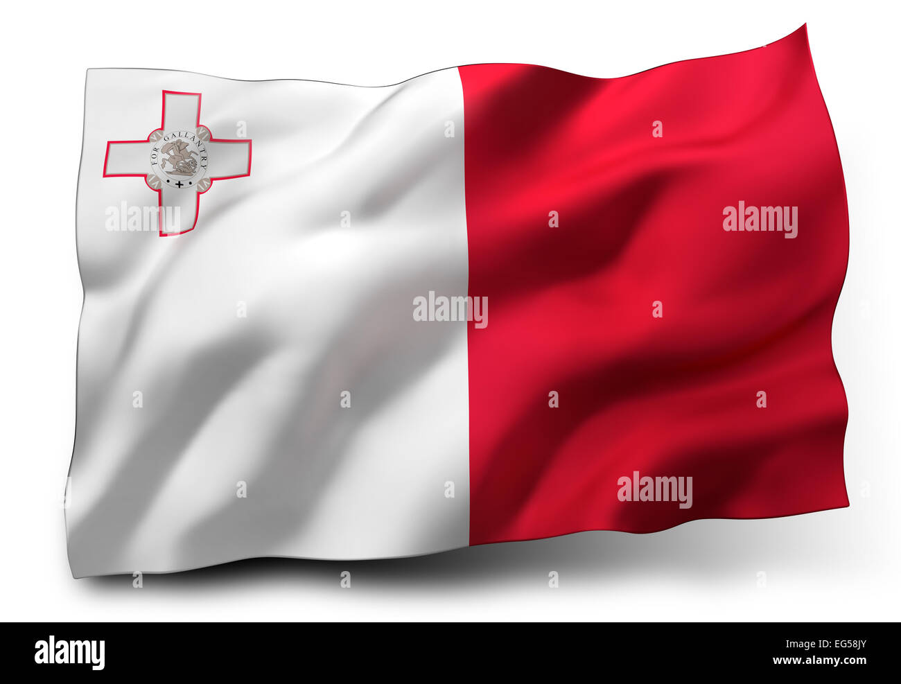 Malta maltese flag hires stock photography and images Alamy