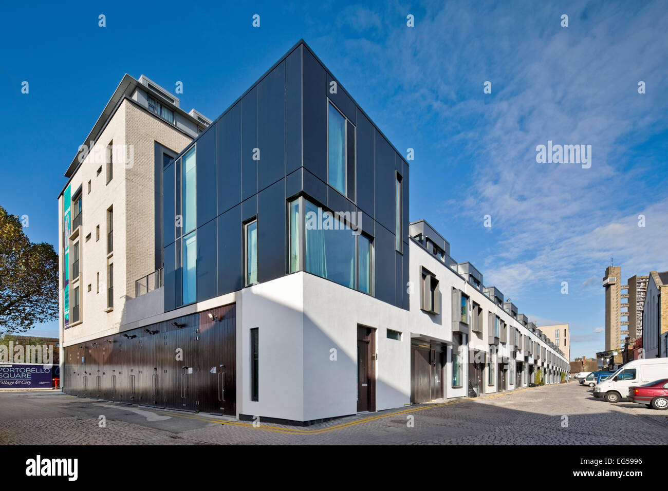 Portobello Square Housing, London, United Kingdom. Architect PRP