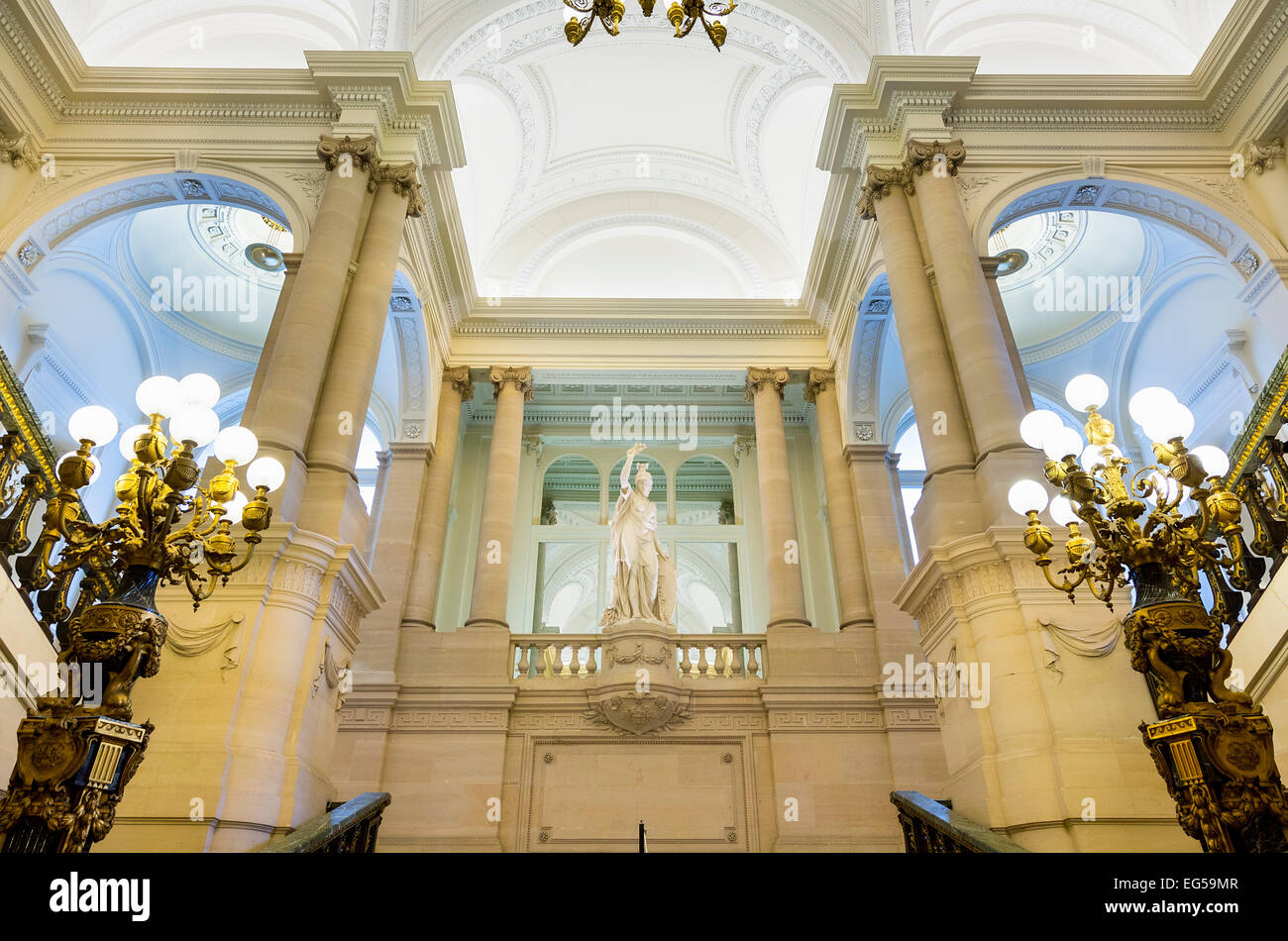 Royal Palace in Brussels Stock Photo