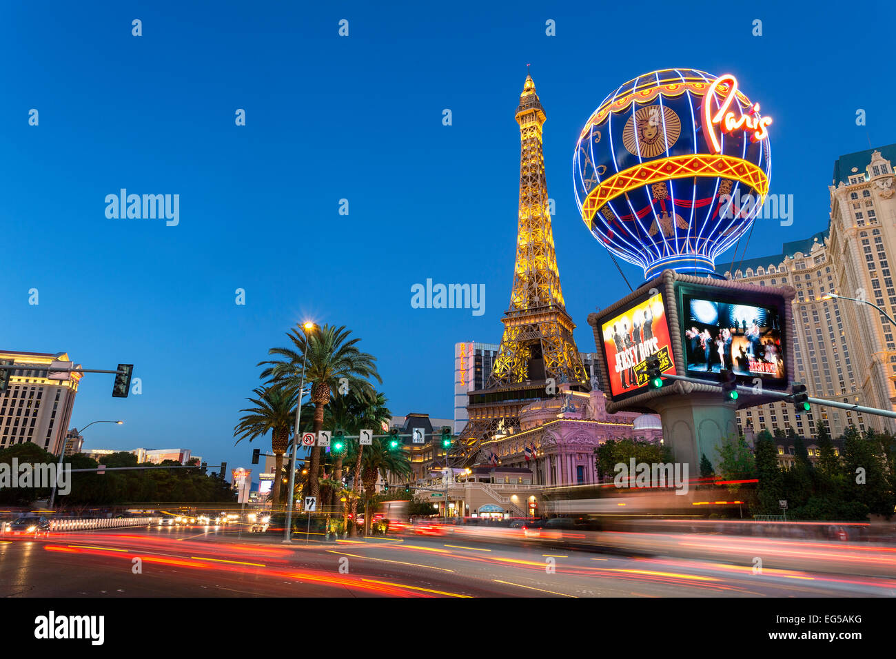 Las Vegas, the Strip Stock Photo