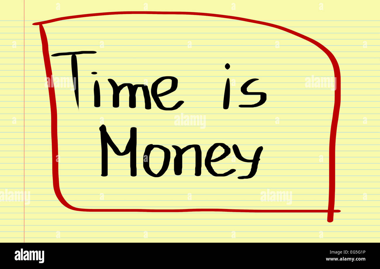 Time Is Money Concept Stock Photo