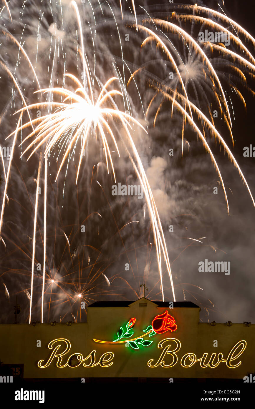 pasadena rose bowl fourth of july fireworks