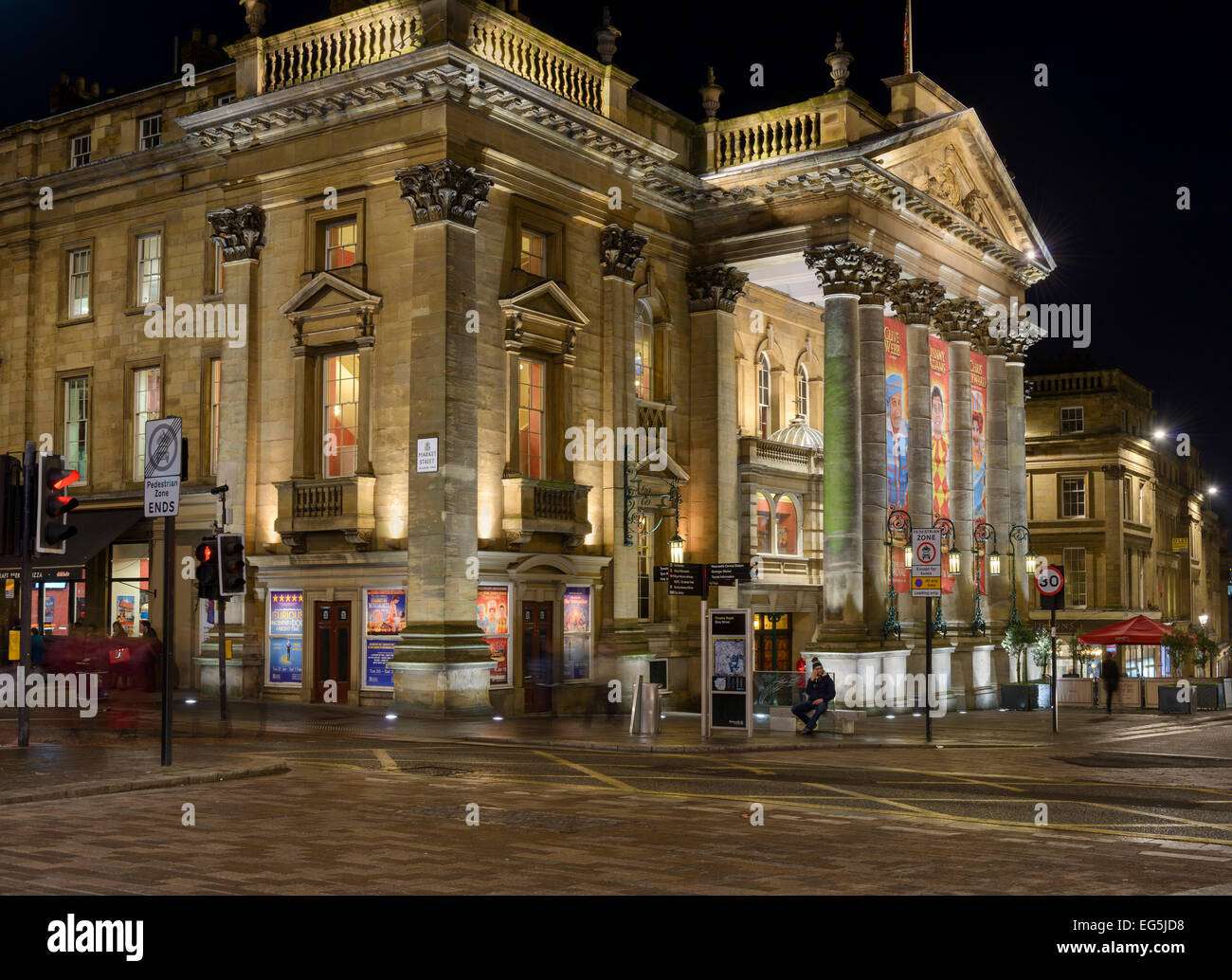 Theatre Royal Newcastle upon Tyne Stock Photo Alamy