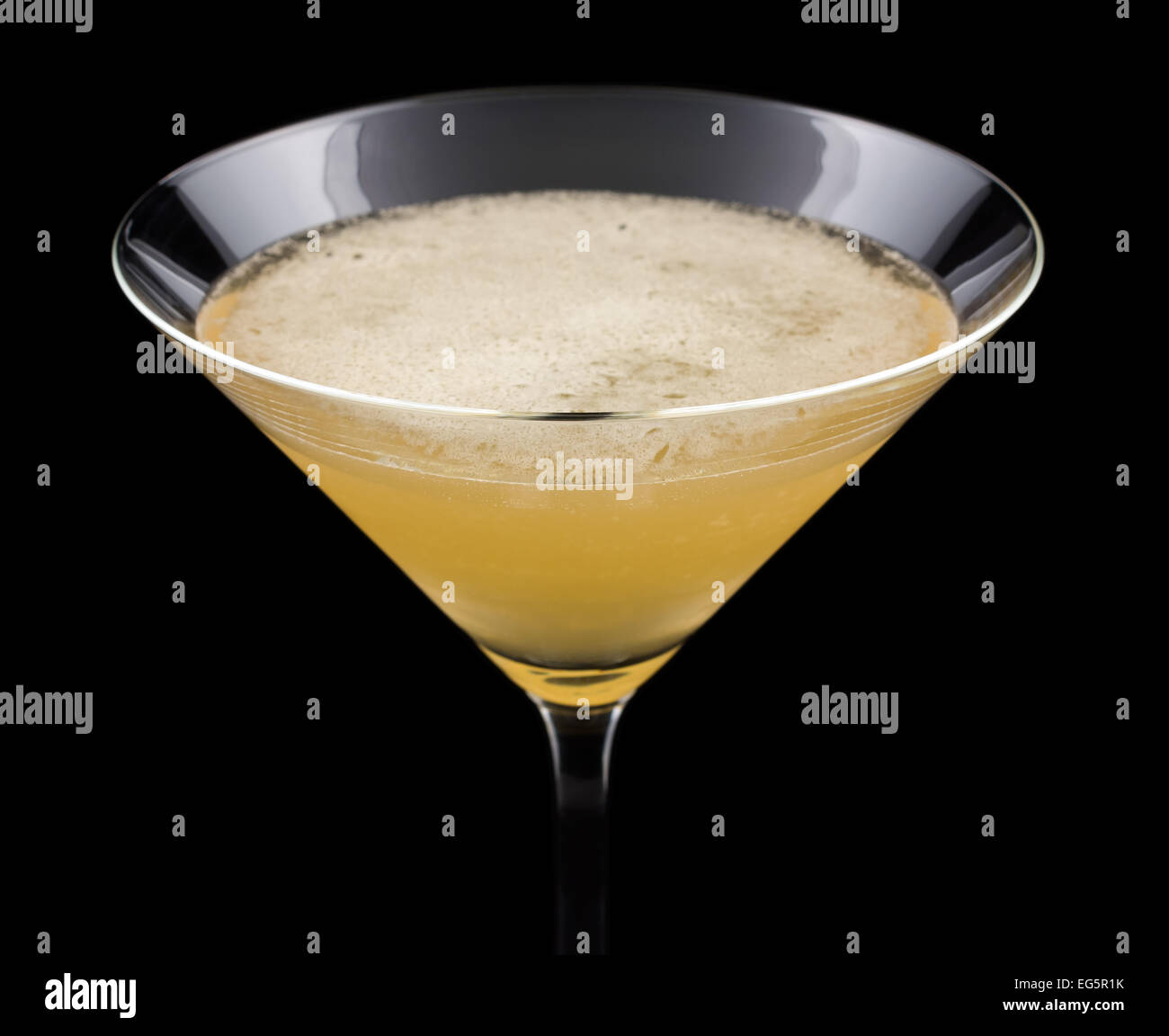 Bourbon Sidecar Cocktail Stock Photo Alamy