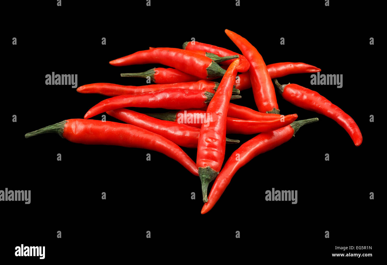 Lots of chilli peppers hi-res stock photography and images - Alamy