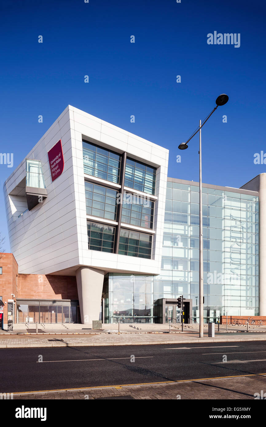 A view of the University of South Wales in Cardiff city centre Stock Photo  - Alamy