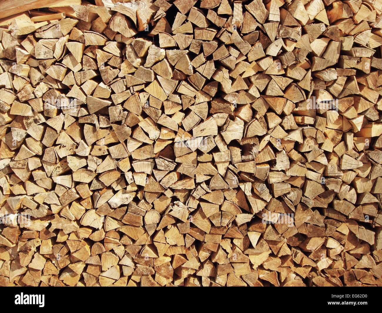 Background of dry chopped firewood logs in a pile Stock Photo - Alamy
