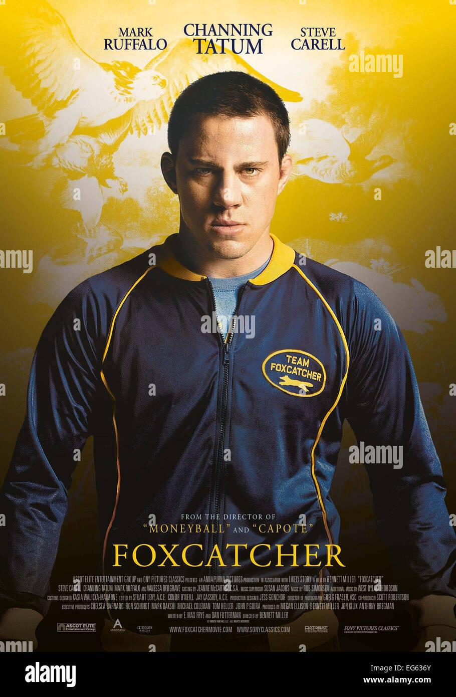 FOXCATCHER (2014) CHANNING TATUM BENNETT MILLER (2014) MOVIESTORE COLLECTION LTD Stock Photo