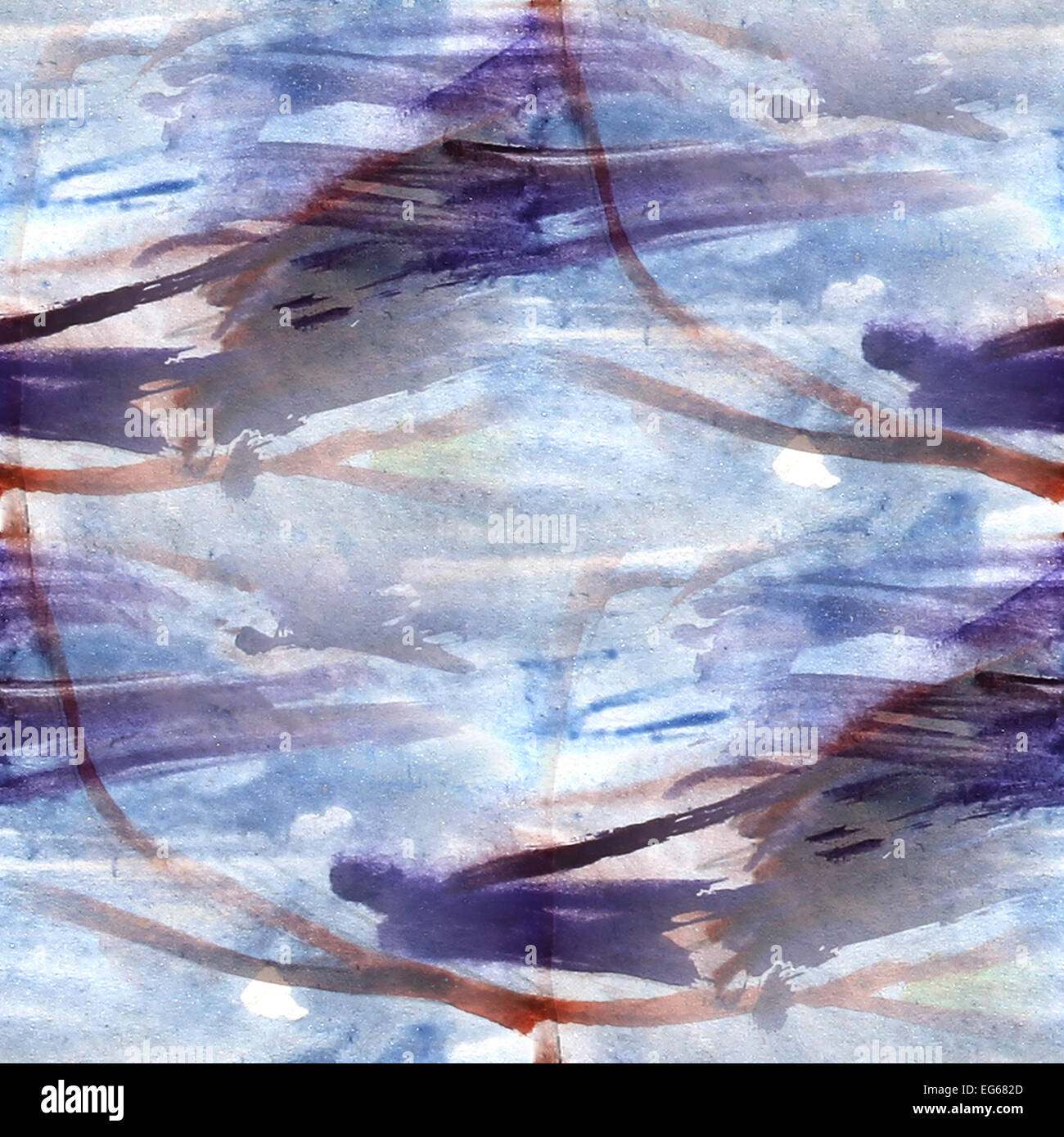 Drawing Color Patterns Blue colorful drawing pattern blue water texture paint abstract seaml Stock ...