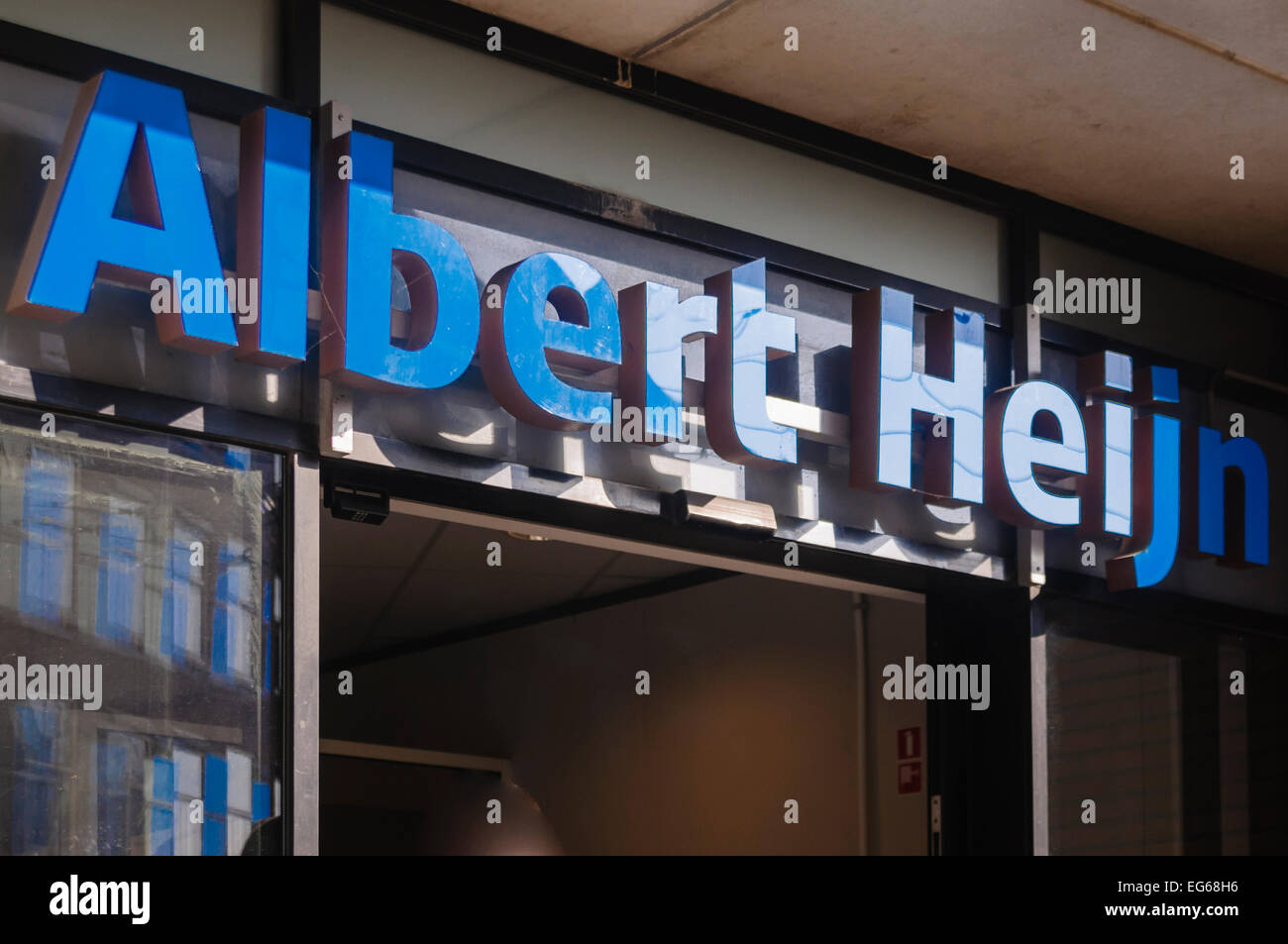 Albert Heijn supermarket, The Hague Stock Photo