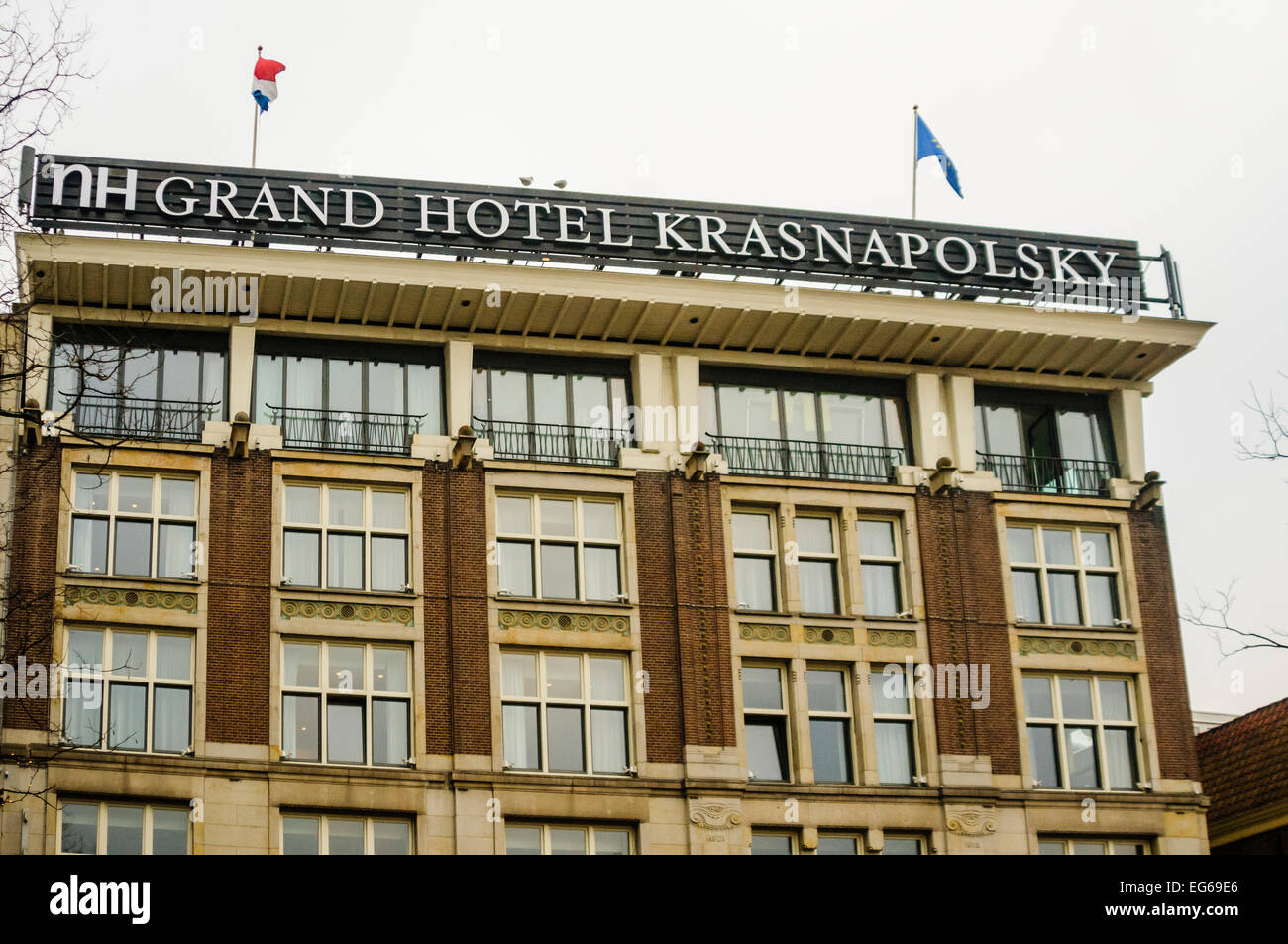 NH Grand Hotel Krasnapolsky, Amsterdam Stock Photo Alamy