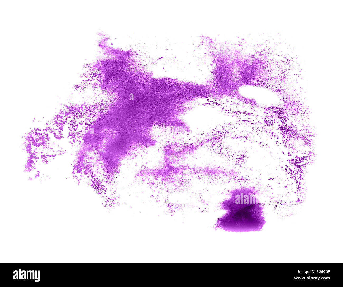 Purple paint splatter hi-res stock photography and images - Alamy