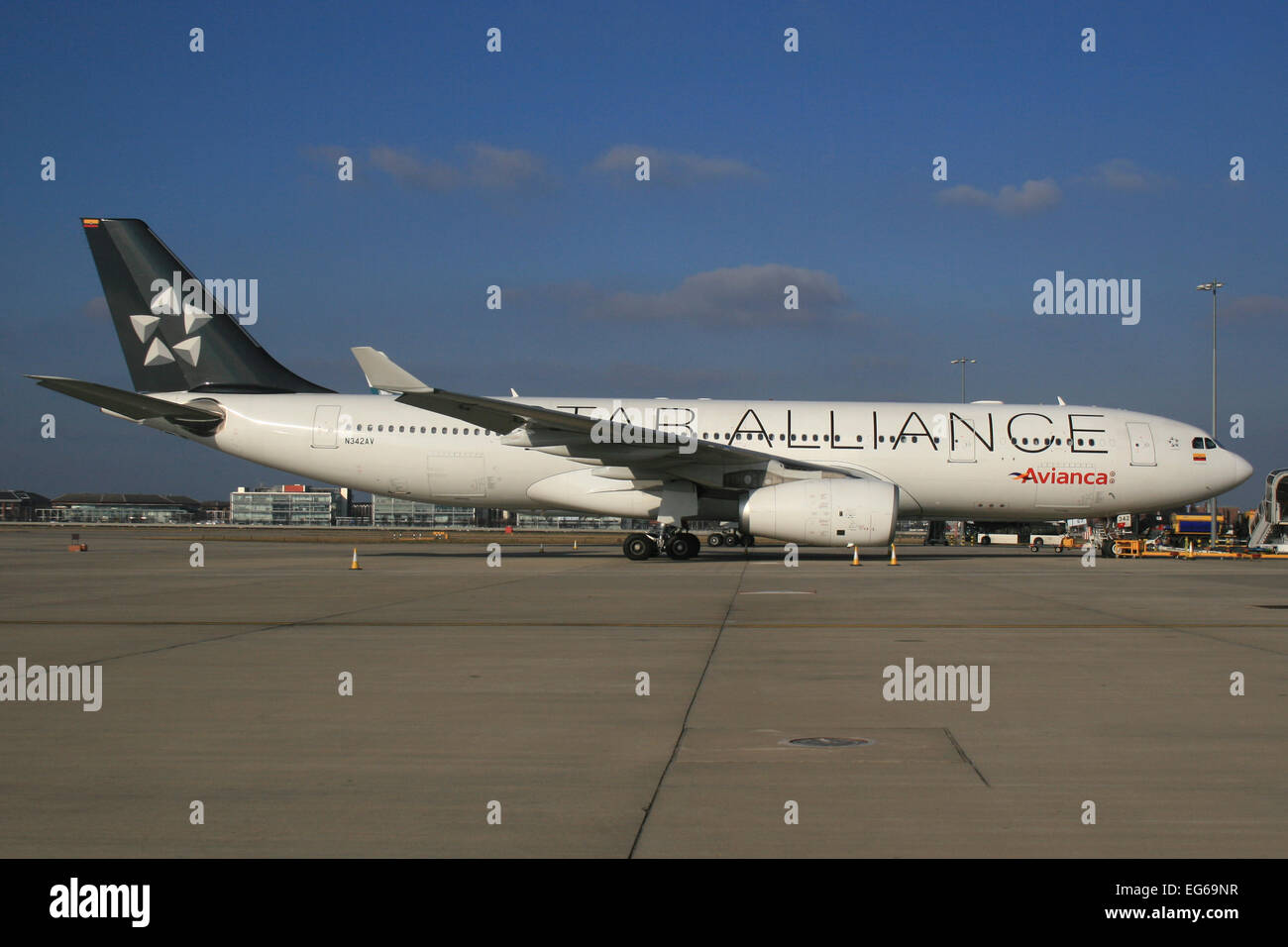STAR ALLIANCE TAM BRASIL A330 Stock Photo: 78815347 - Alamy