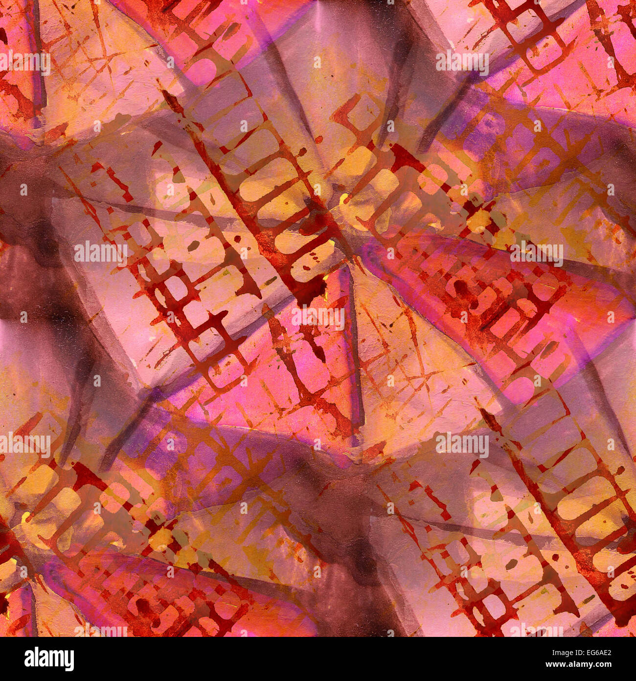 pattern design seamless watercolor red, pink texture background Stock ...