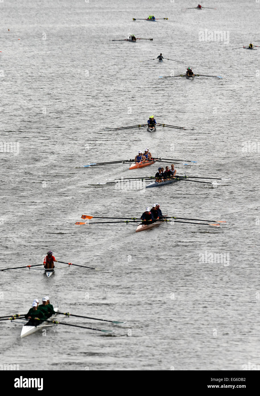 Head of the Charles Regatta Stock Photo Alamy