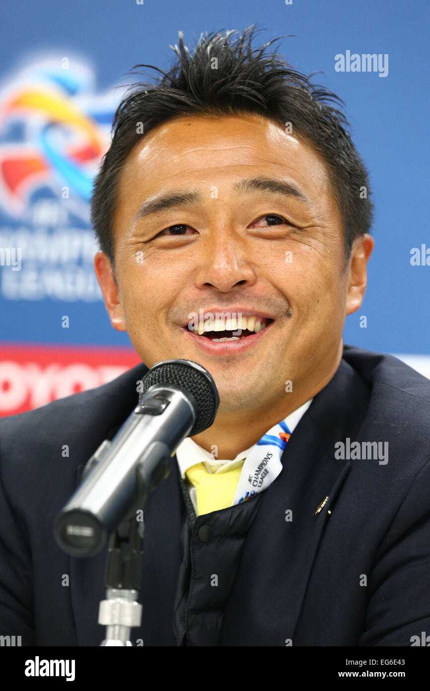 Hitachi Kashiwa Stadium, Chiba, Japan. 17th Feb, 2015. Tatsuma Yoshida (Reysol), FEBRUARY 17, 2015 - Football/Soccer : AFC Champions League Play-off Round 3 East Asia Zone match between Kashiwa Reysol 3-2 Chonburi FC at Hitachi Kashiwa Stadium, Chiba, Japan. Credit:  AFLO SPORT/Alamy Live News Stock Photo