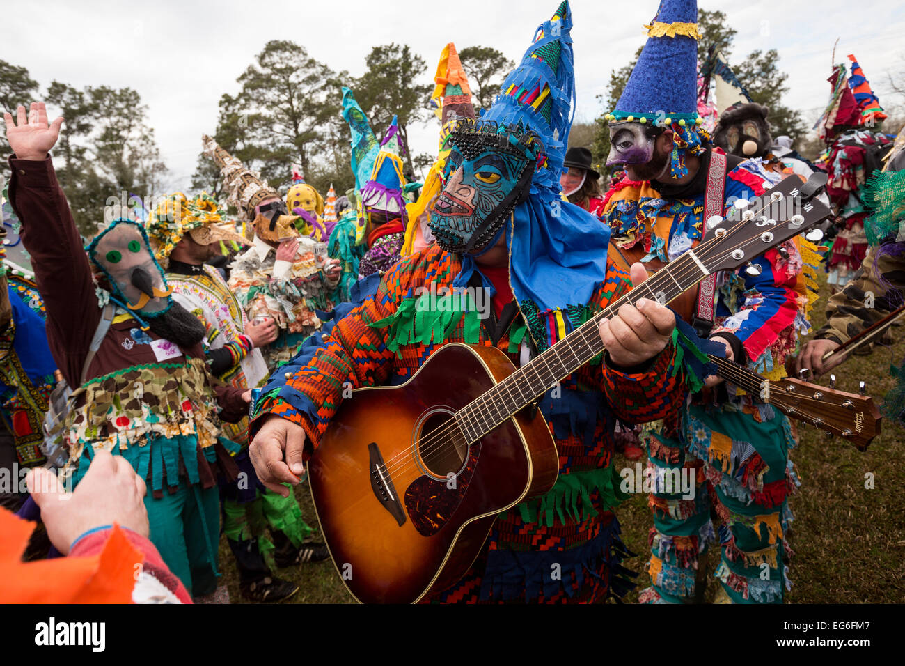 louisiana mardi gras chicken run