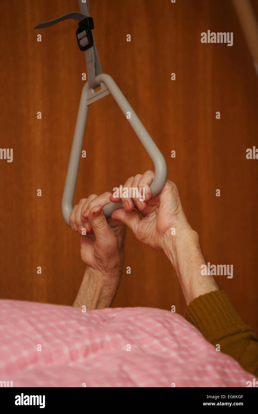 GER, 20150215, Elderly man Stock Photo