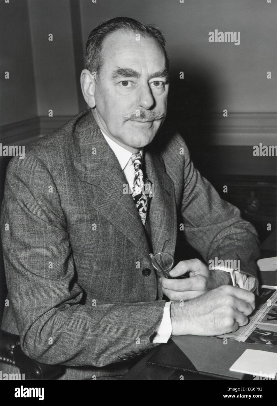 Dean Acheson Sec Of State At The American Embassy In London May 13 1950 He Was Attending The Foreign Ministers Stock Photo Alamy