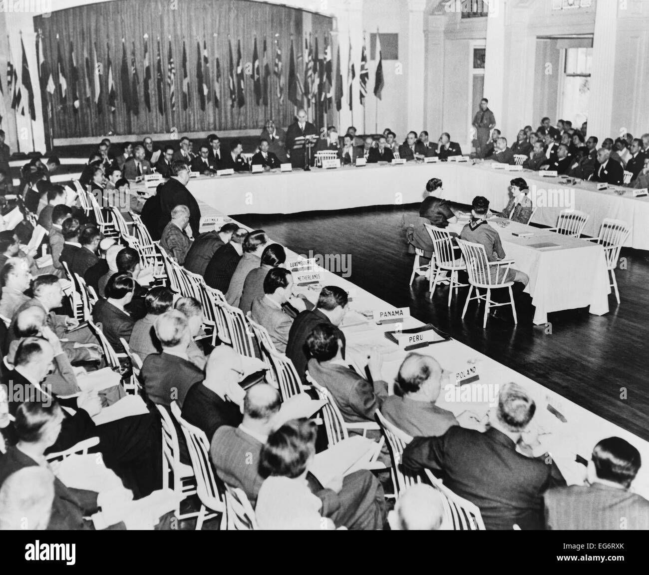 Breton Woods Conference at the Mount Washington Hotel, July 1944 ...
