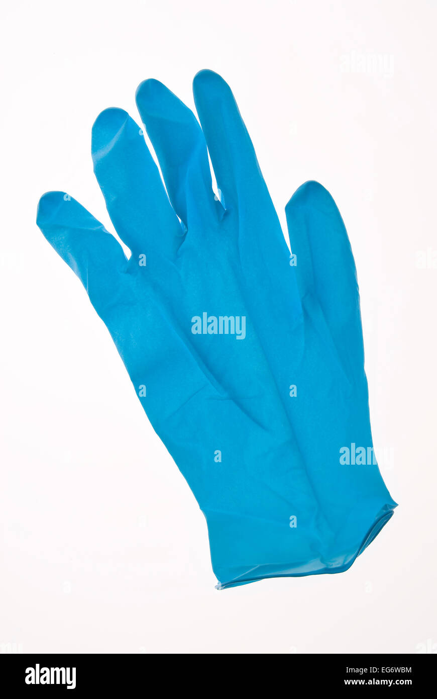 Latex glove Stock Photo