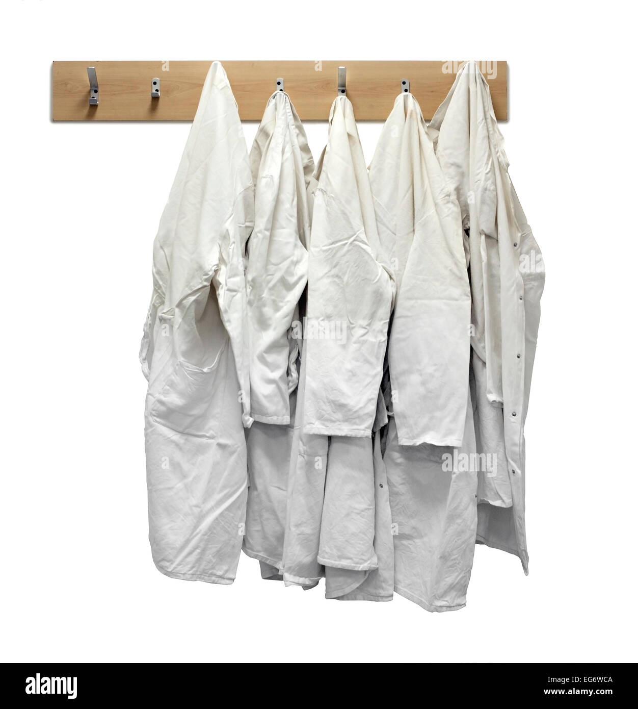 Lab coats Stock Photo