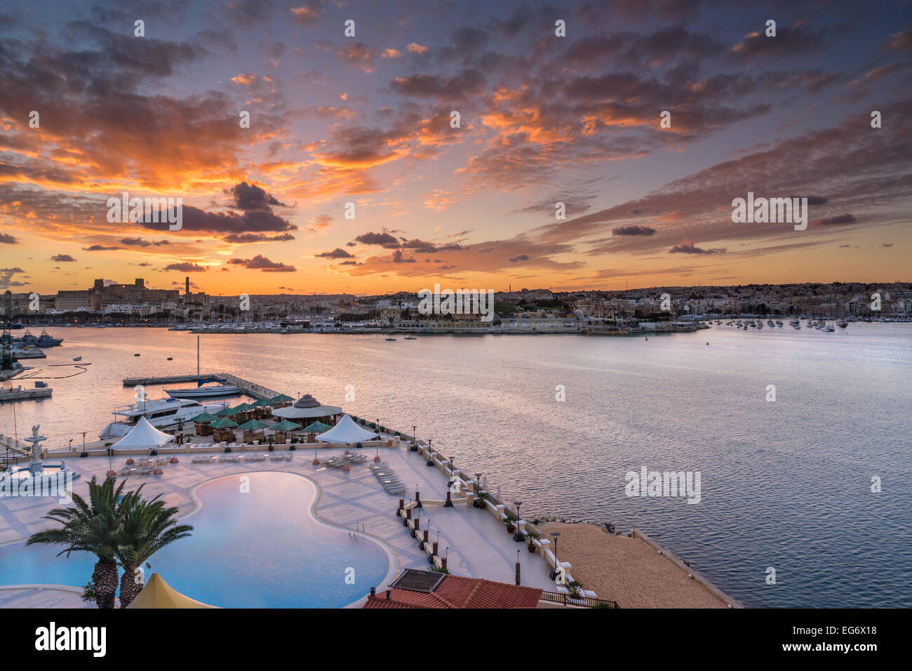 Marsamxett harbour hi-res stock photography and images - Alamy