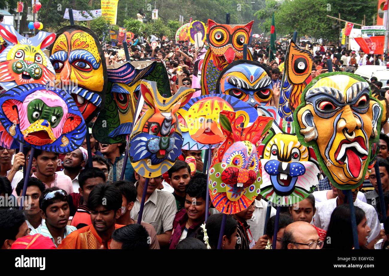 Millions of Bangladeshi people celebrate the Bangla New Year 1414, or