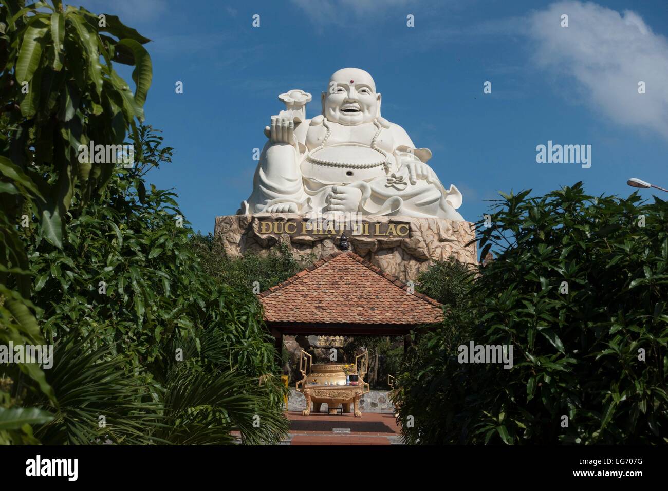 Buddha - park, amusement park with a Buddha sculpture, Vung Tau, Vietnam, Asia Stock Photo
