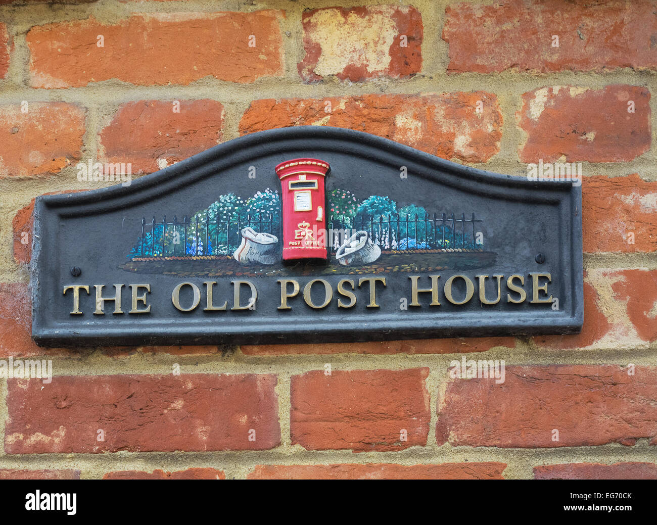 House Name Signs Stock Photo Alamy