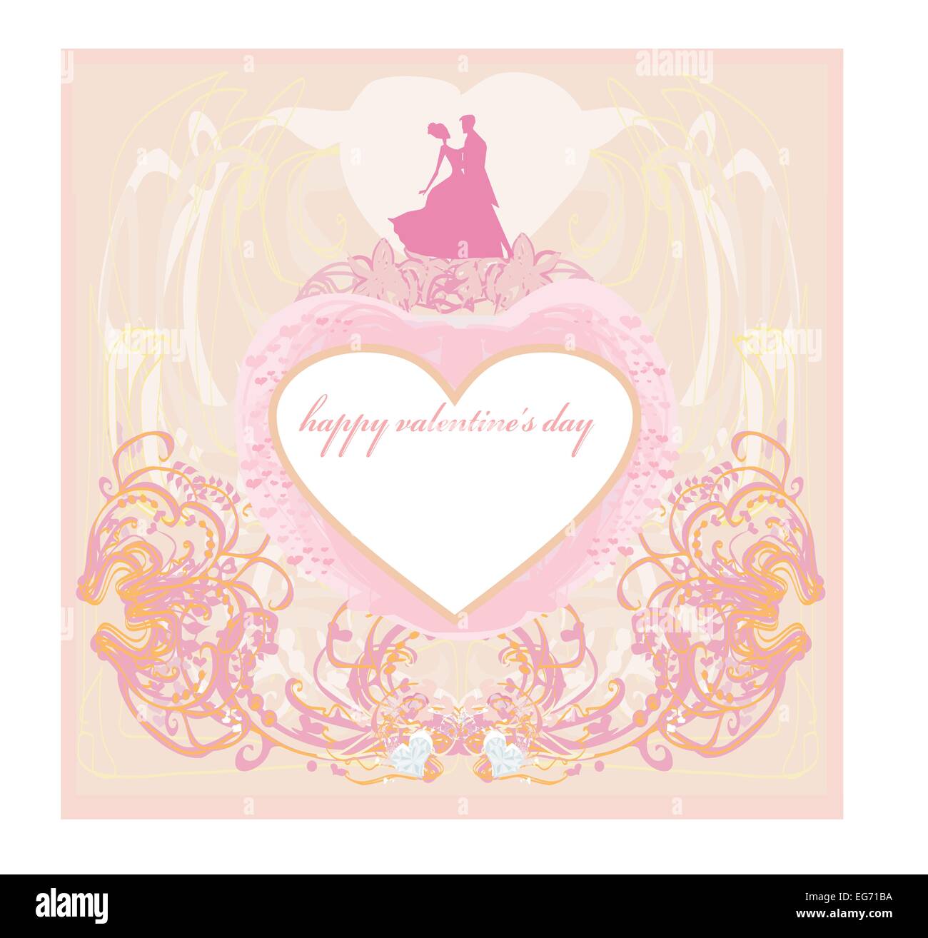 wedding dancing couple background Stock Vector Image & Art - Alamy