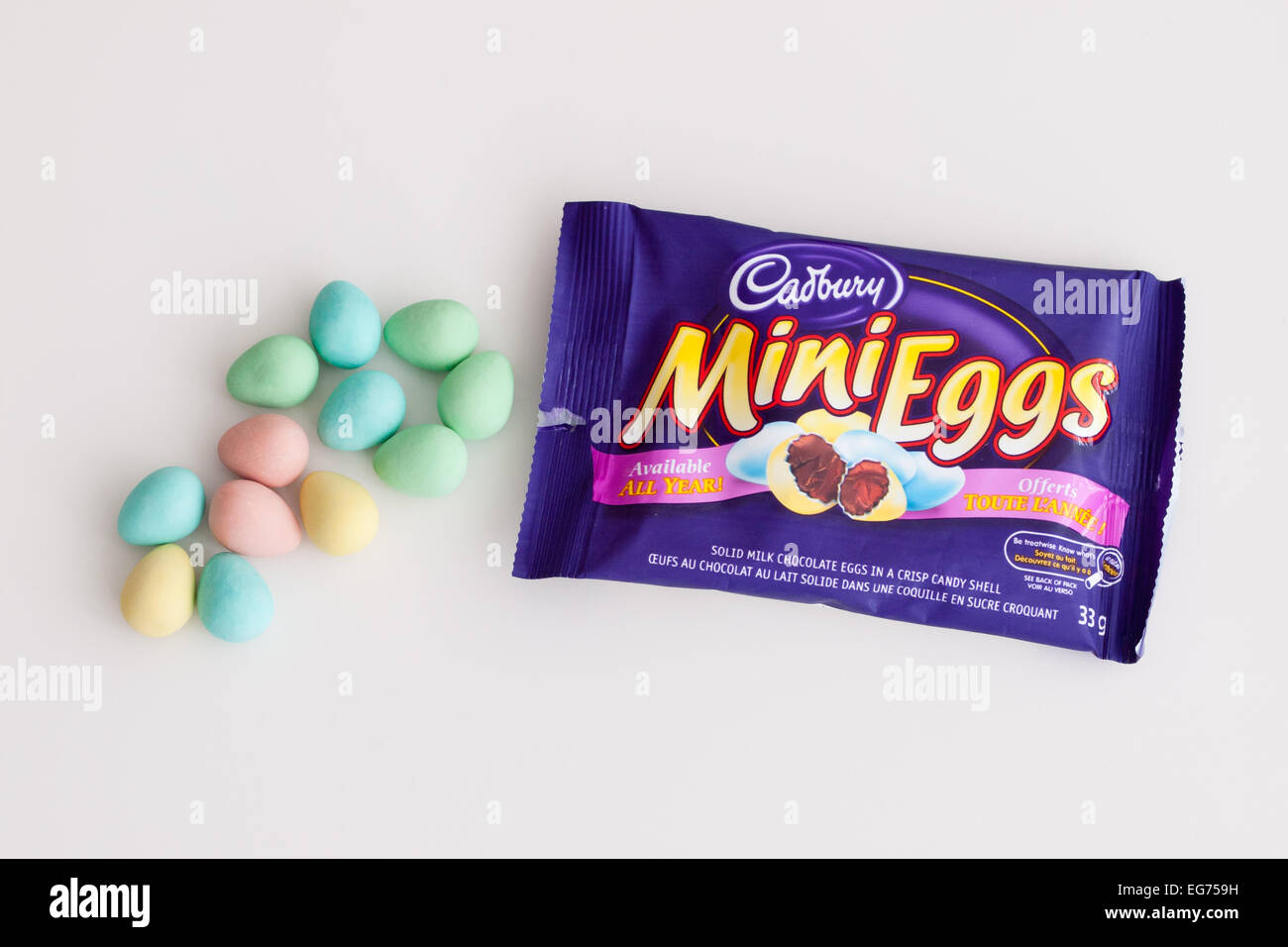 Cadbury mini eggs hi-res stock photography and images - Alamy
