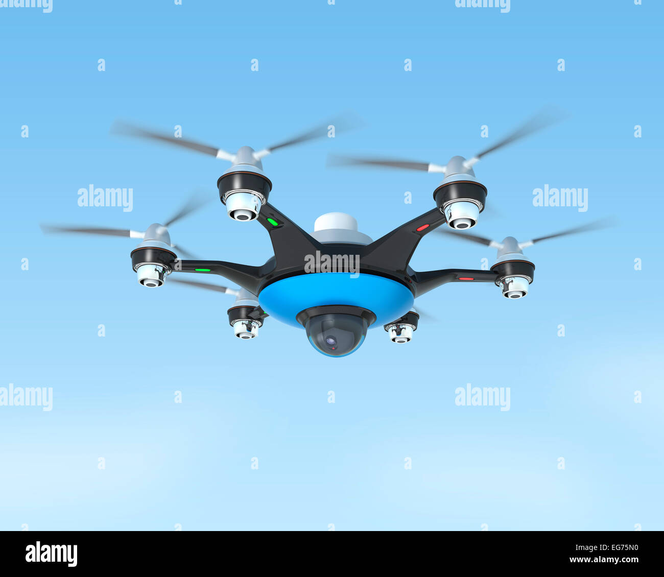 Camera flying in the air online