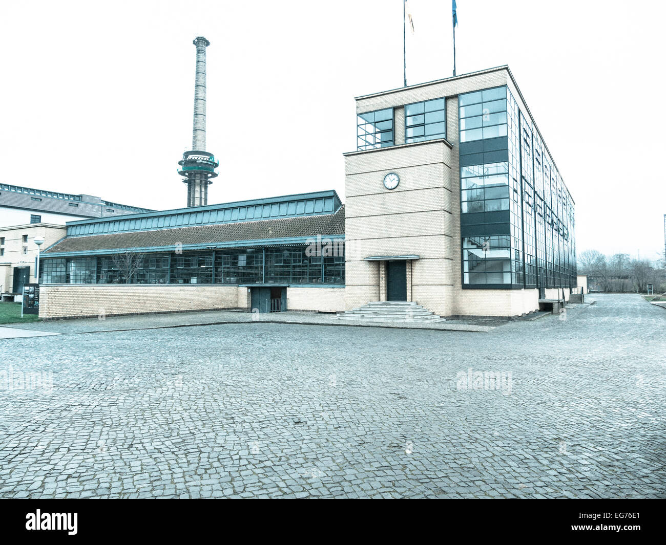 Germany, Lower Saxony, Alfeld, view to Fagus Factory Stock Photo