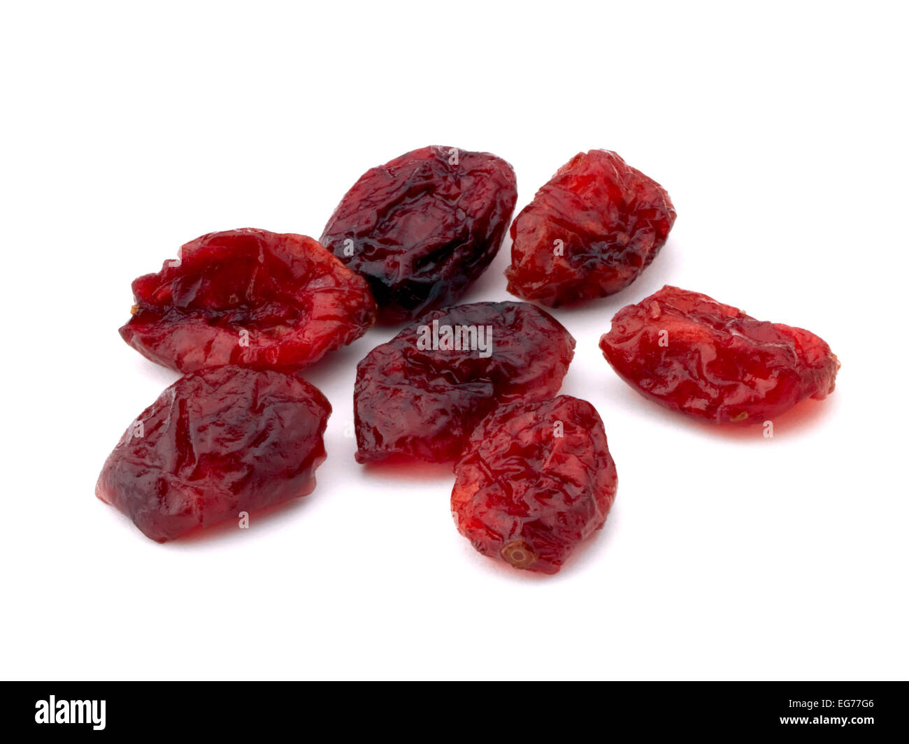 dried cranberries Stock Photo